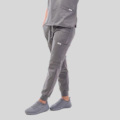 Miranda - Pantalon Jogger Ceinture côtelée