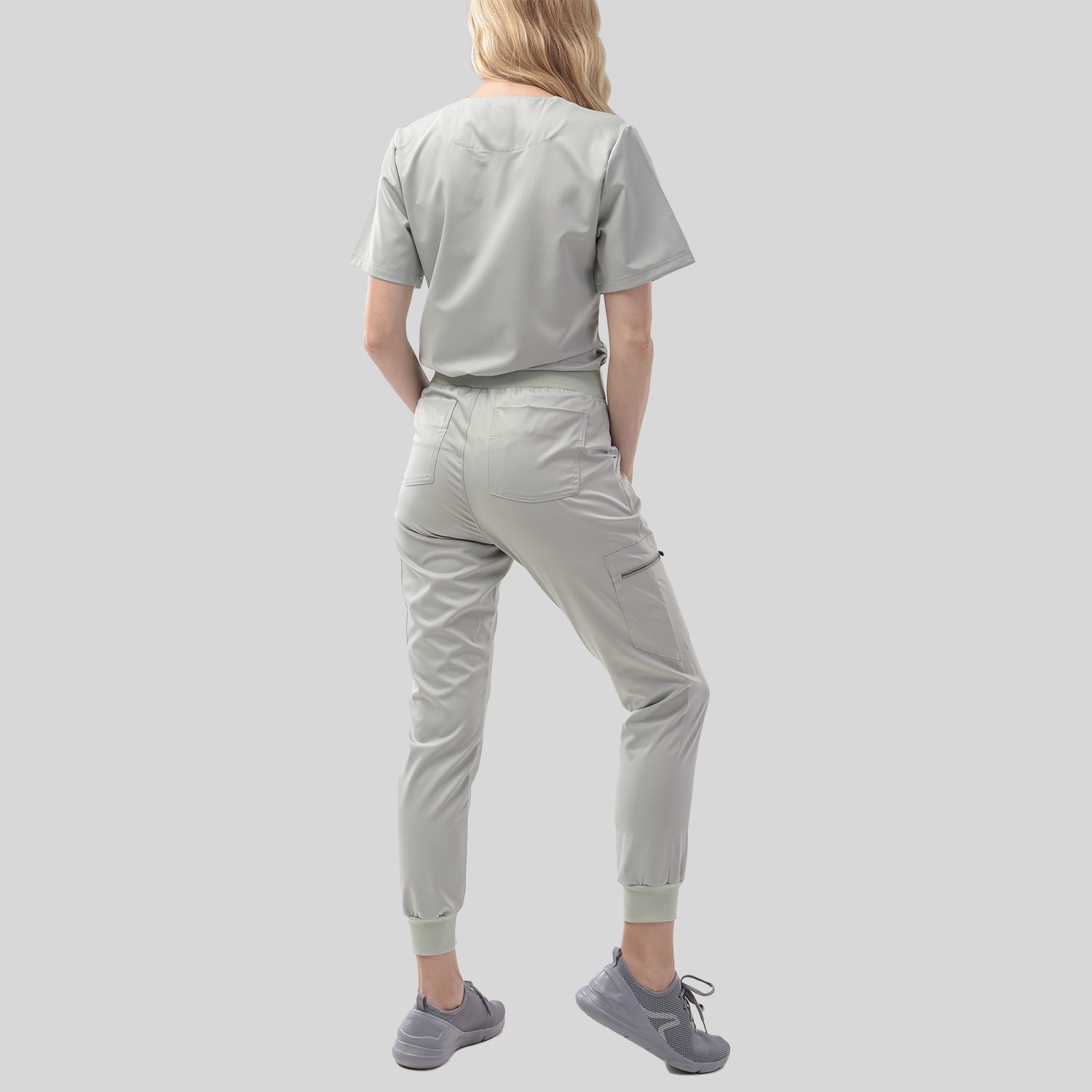 Miranda - Pantalon Jogger Ceinture côtelée