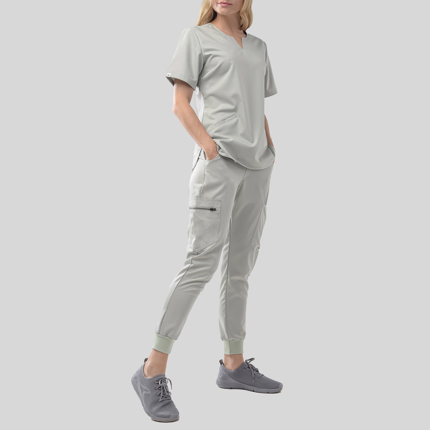 Miranda - Pantalon Jogger Ceinture côtelée