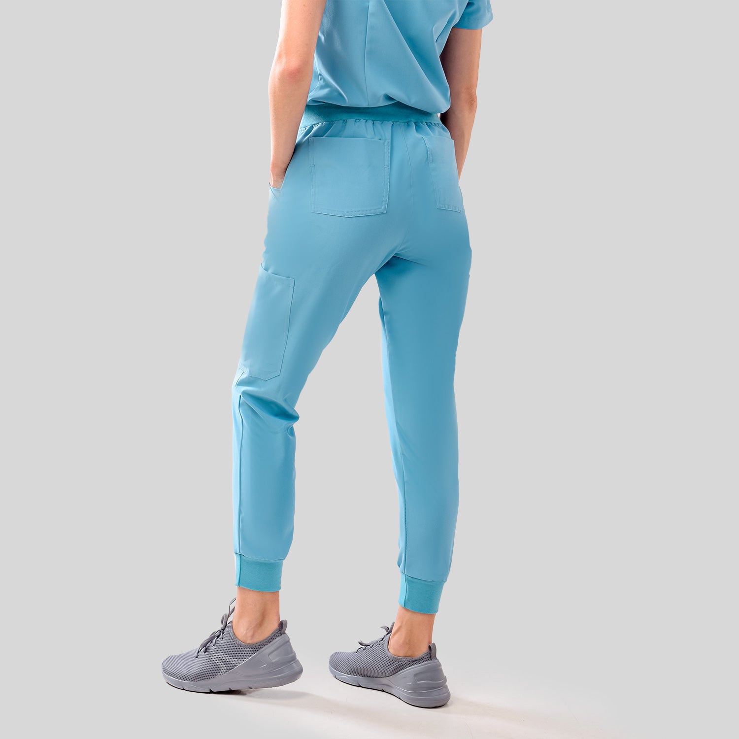 Miranda - Pantalon Jogger Ceinture côtelée