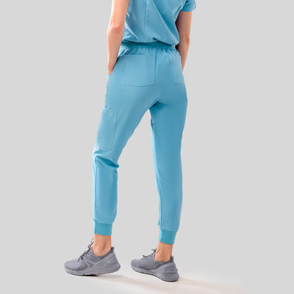 Miranda - Pantalon Jogger Ceinture côtelée