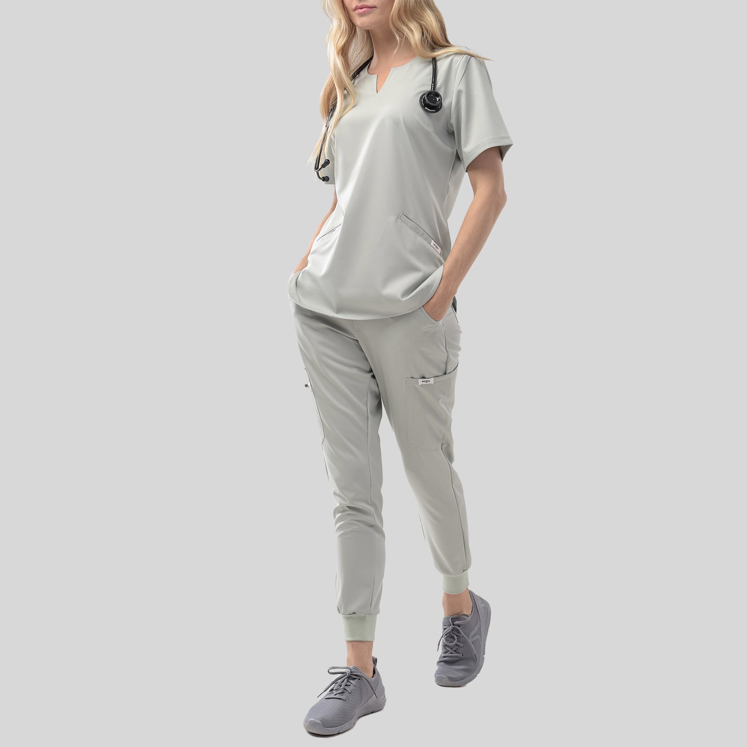 Miranda - Pantalon Jogger Ceinture côtelée