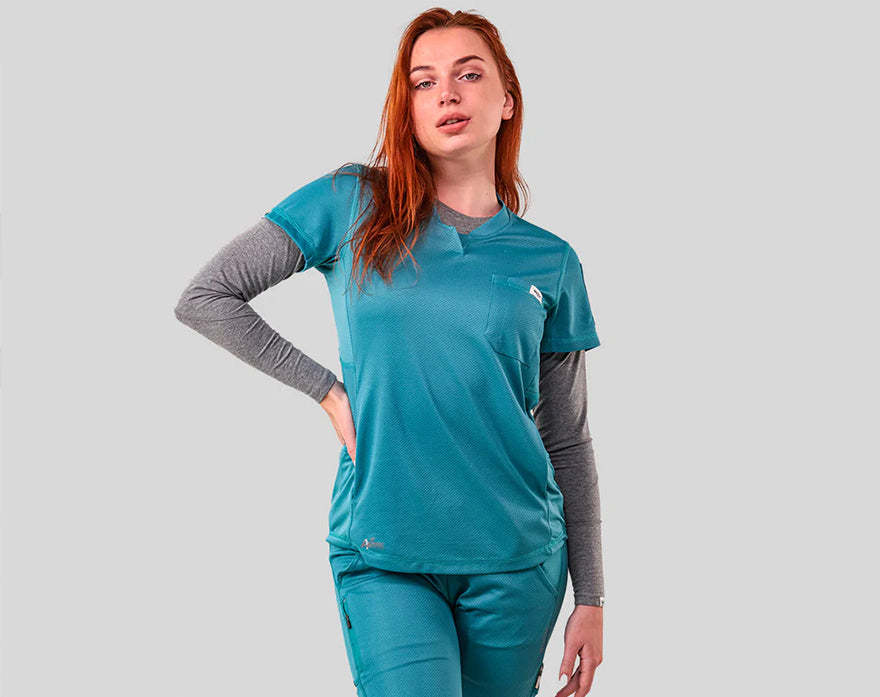Medical team wearing scrubs